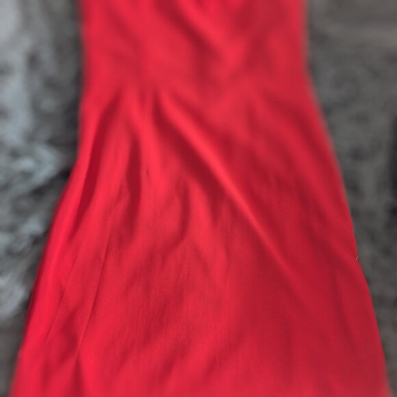 Esprit red cocktail dress - Picture 2 of 3